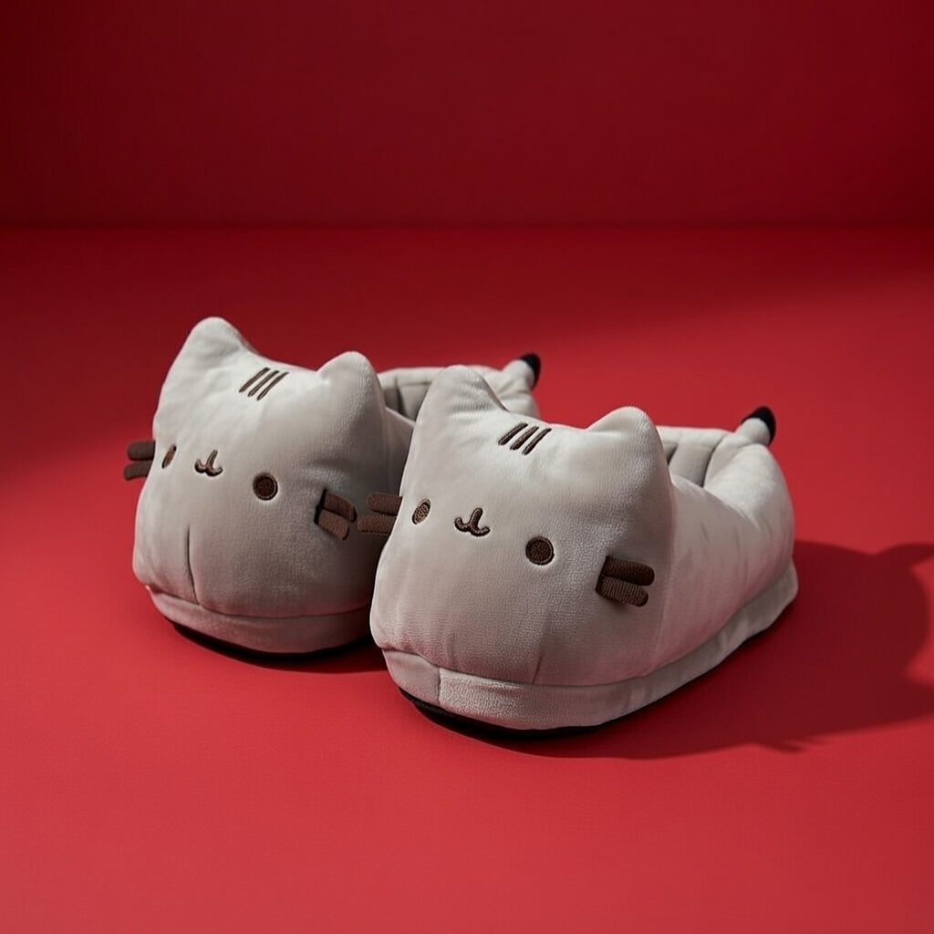 Chaussons Manon Mistigri | l'élégance féline d'un soir de brume sur le Pont Neuf