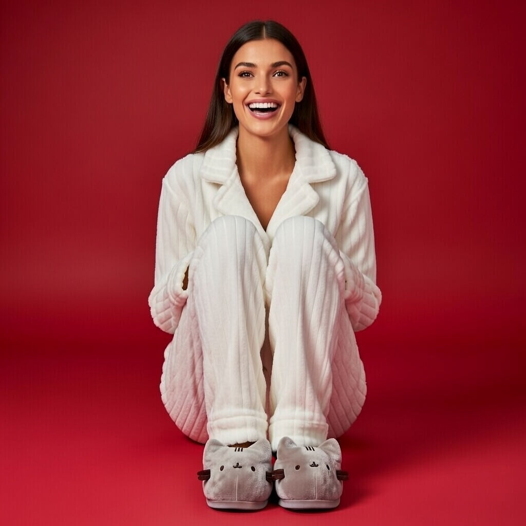 Chaussons Manon Mistigri | l'élégance féline d'un soir de brume sur le Pont Neuf
