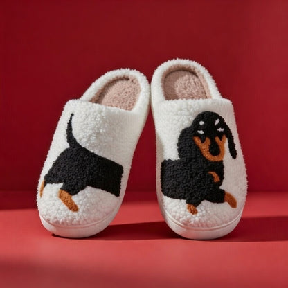 Chausson VERSAILLES | L'espièglerie d'un compagnon de cour sur un nuage de soie