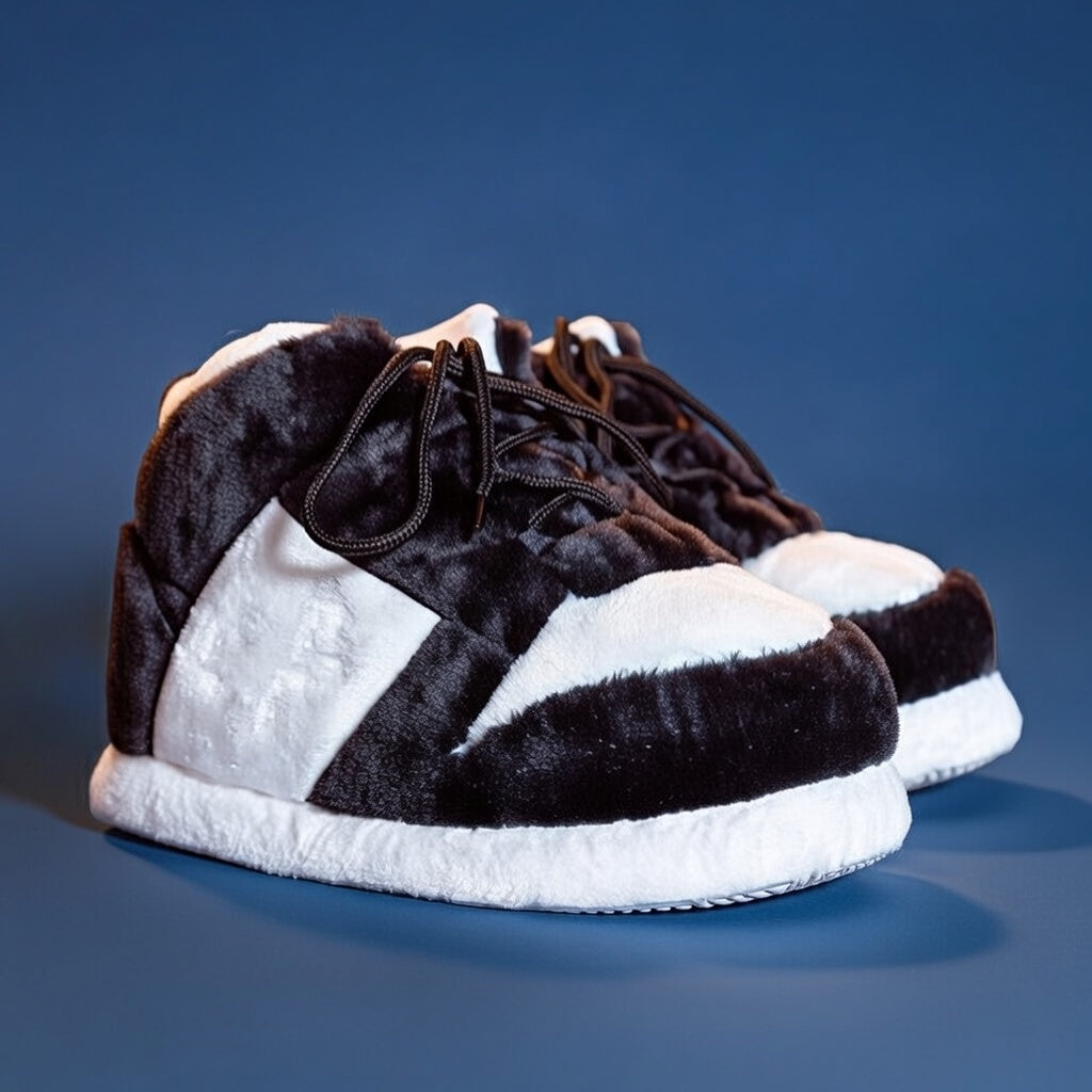 Chaussons Inès Damier | l’élégance architecturale de tes après-midis à Saint-Germain