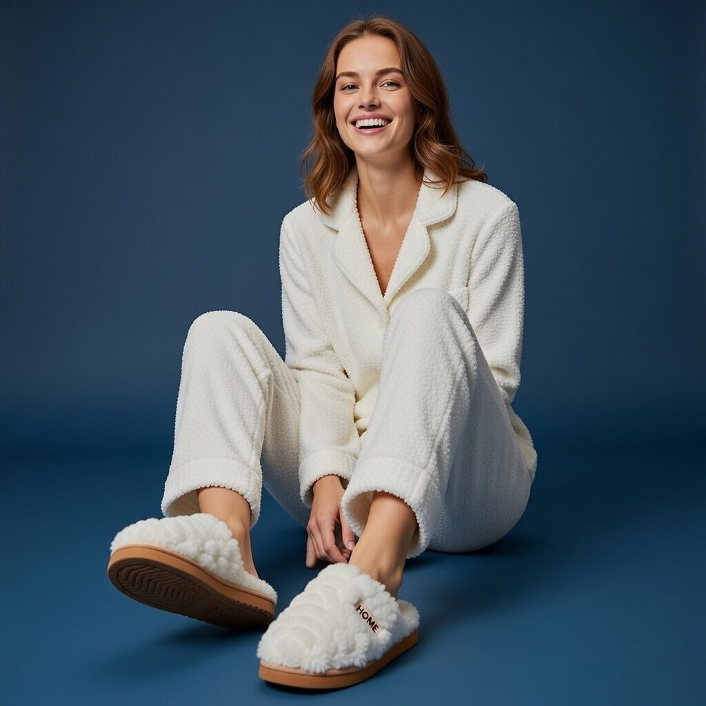 Chausson PLACE VENDÔME | L'éclat d'une aube dorée sur ton tapis de velours