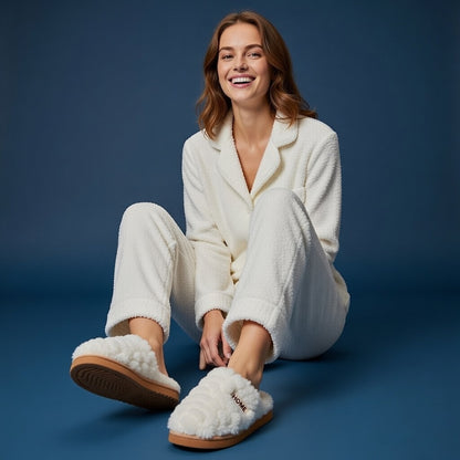 Chausson PLACE VENDÔME | L'éclat d'une aube dorée sur ton tapis de velours