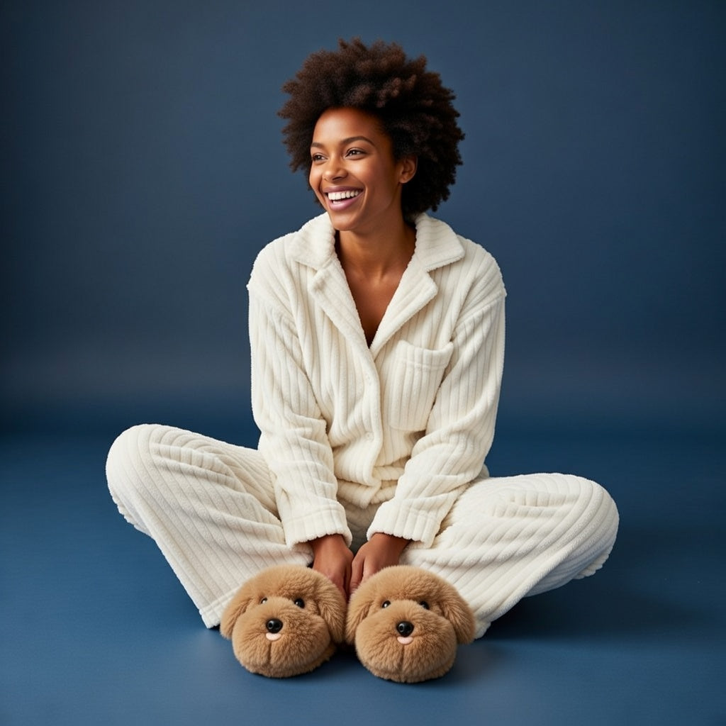 Chaussons Margot Câlin | la petite touche de tendresse parisienne qui réchauffe tes soirées