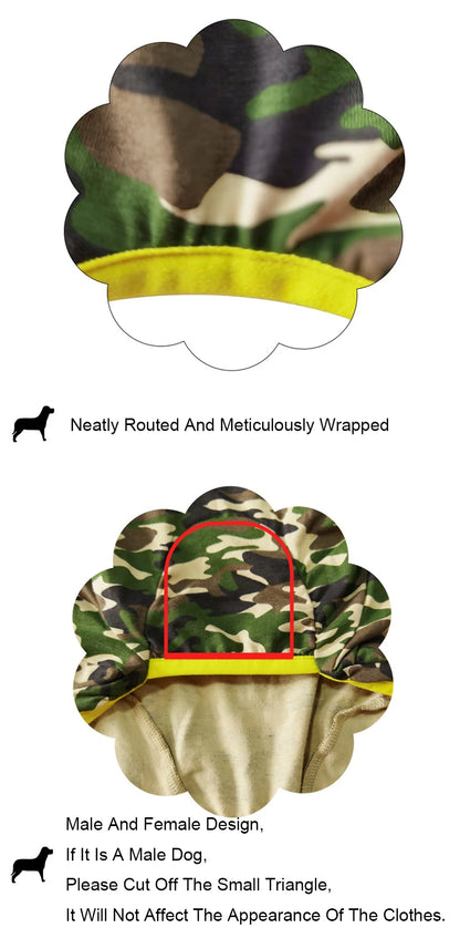 Dog Recovery Suit Christmas Dog Clothes Boy Girl Cartoon Print Fabric Dog Onesie Post Operative Dog Bodysuit Apparels For Dog