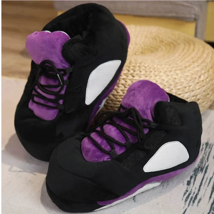 Unisex Winter Indoor Cotton Shoes Woman Warmth Home Slippers Women/Men   Ladies Slipper36-45
