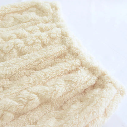 Thickened Flannel Sleepwear Set for Women Long Sleeve Long Pants Embroidered Home Clothes Soft Comfortable Winter Outfit