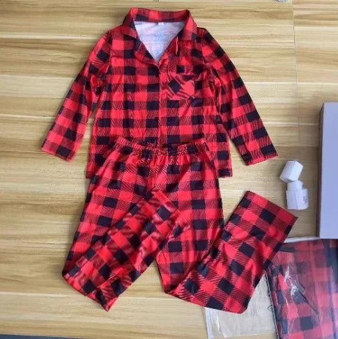 Hot Selling Christmas Hot Sale Of The Season Parent-Child Home Clothes Pyjamas Set Promotional Autumn Winter New Style Women's S