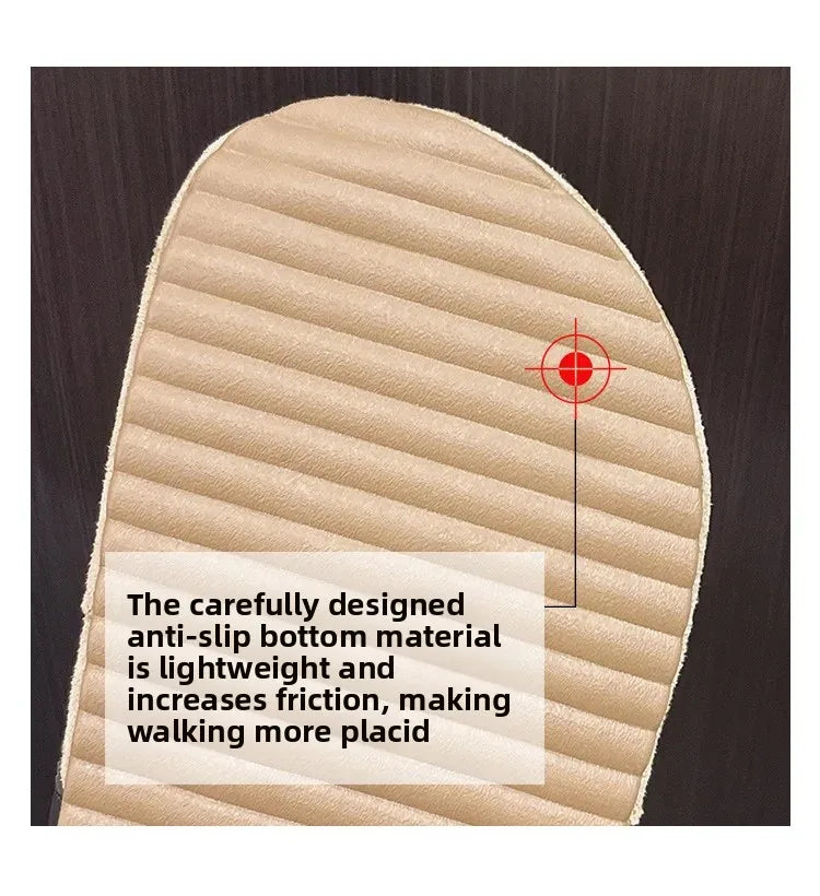 Birkent Women's Summer Outdoor Casual Slip-On Half Slippers Retro Heightening Knot Lazy Trainer Rubber Bottom Shoes