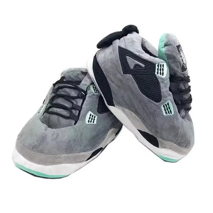 Women's/Men Winter Cotton Shoes Size 36-44 Cute Cartoon Animal Warm Home Plush Shoes Woman Male Foam Sneakers Bread Fat Slippers