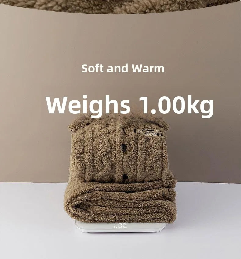 2025 Autumn Winter Coral Fleece Thickened Flannel Sleepwear Home Clothes Set for Men Breathable Long Sleeve Long Pants Pajamas