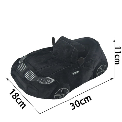 Highland Cow 14 Colors Car Plush Slippers Fun Vehicle Shape Stuffed Shoes Women Men Christmas Indoor House Slippers