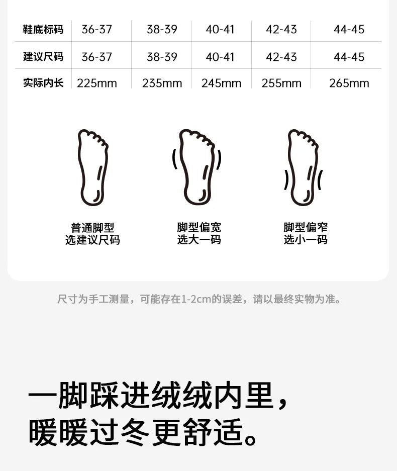 Litfun Winter Fluffy Women's Slippers Soft Sole Non-slip Indoor Slides Leisure Furry Warm Cozy House Cotton Slippers For Women