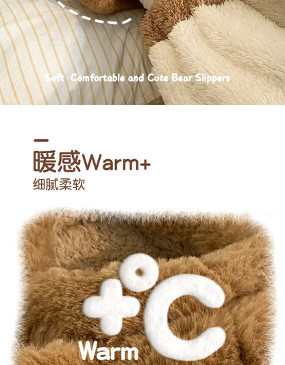 Ladies Fall Fluffy Slipper Women White Sheep Animal flip flops Winter Warm Cartoon Kawaii Soft Plush Indoor Home Shoes Gift