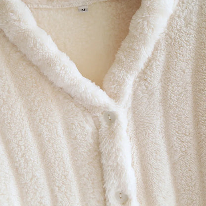 2025 Autumn/Winter New Women's Pajama Set Flannel Thickened Warm Cute Long Sleeve Pants Two Piece Coral Fleece Home Fur Women