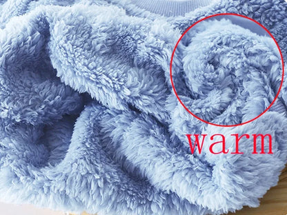 Autumn Winter Sleepwear Flannel Pajamas For Girls Boys Long Sleeve Tops+Pants Suits Fashion Home Clothing Baby Kid Sleep Costume