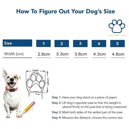 Dog Shoes Waterproof Dog Shoes for Hot Pavement Puppy Pet Boots & Paw Protectors Small Medium Dogs for Hardwood Floors Anti Slip