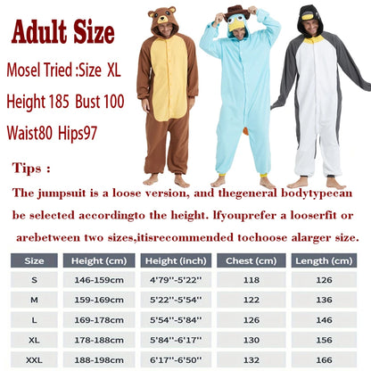 Zipper Capybara animal cosplay game costume kigurumi men one piece black pajama halloween christmas party hooded cartoon pajamas