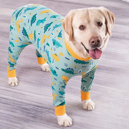 2024 Christmas Clothes For Dogs Red Pet Dog Pajamas Christmas Decorations Dog Jumpsuit Warm Dog Christmas Outfits For Dogs