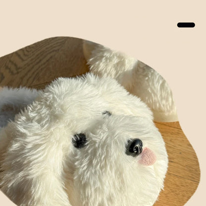 Fluffy Cartoon Women's Home Slippers Winter Cute Plush Luxury Designer Woman Shoes Flats Indoor Casual Fuzzy Fur Slides Elegant