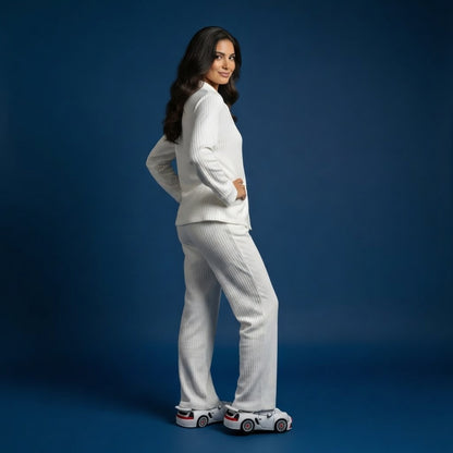 Chausson COURCHEVEL | L'éclat d'une neige éternelle pour un sillage de soie