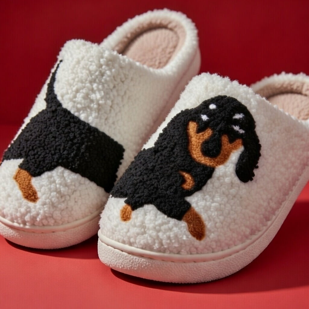 Chausson VERSAILLES | L'espièglerie d'un compagnon de cour sur un nuage de soie