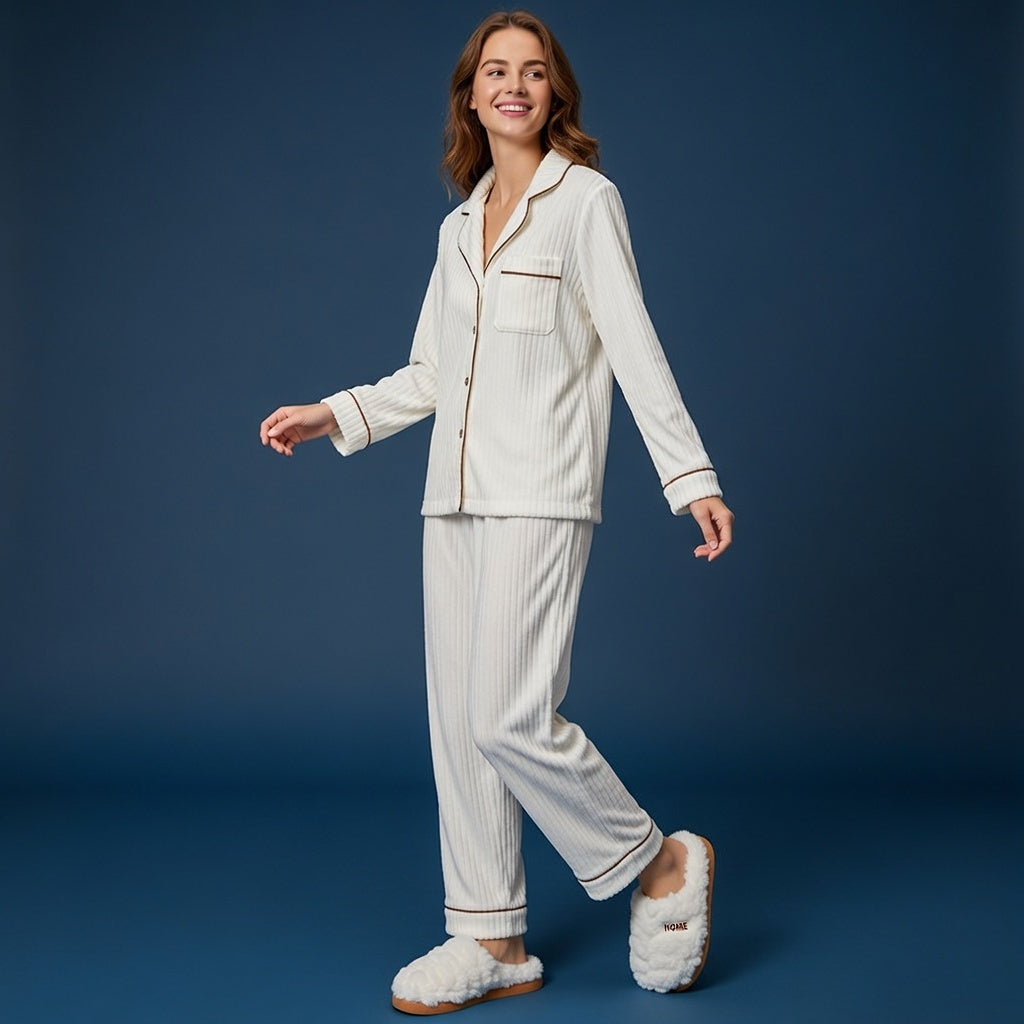 Chausson PLACE VENDÔME | L'éclat d'une aube dorée sur ton tapis de velours