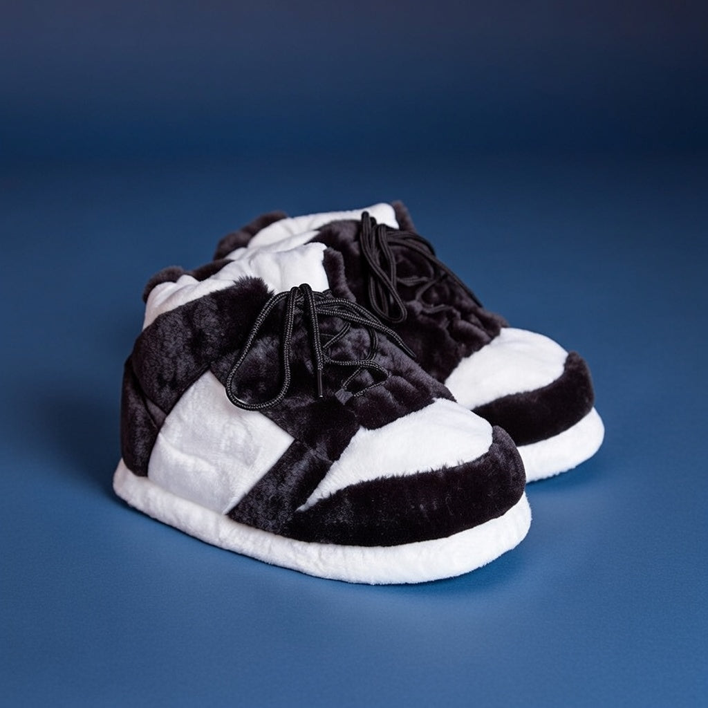 Chaussons Inès Damier | l’élégance architecturale de tes après-midis à Saint-Germain