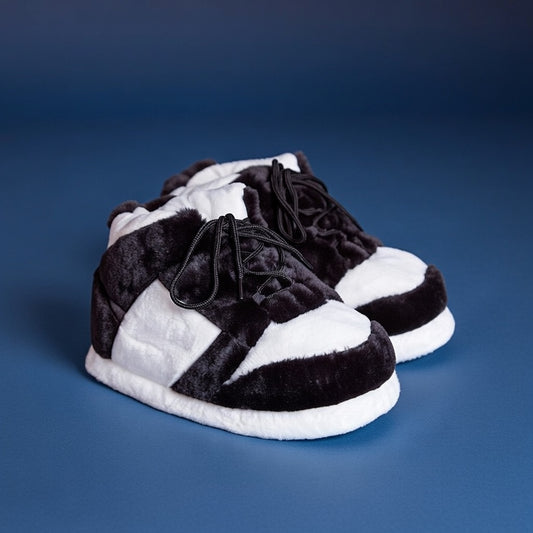 Chaussons Inès Damier | l’élégance architecturale de tes après-midis à Saint-Germain