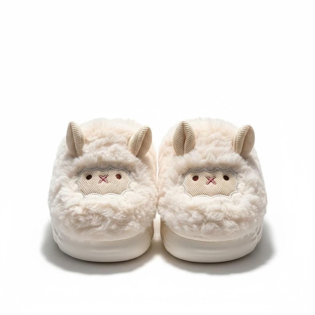 Pantoufles Élodie Mouton | la chaleur douce qui suit pas à pas