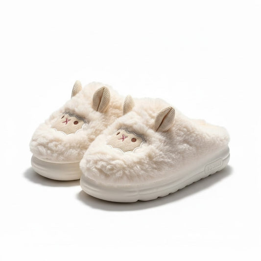Pantoufles Élodie Mouton | la chaleur douce qui suit pas à pas